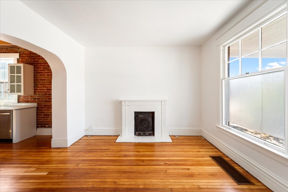 Living room - before staging